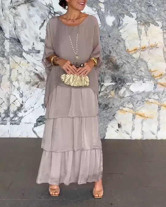 Maxikleid f��r Damen mit lockerer Passform und elegantem Alltagslook