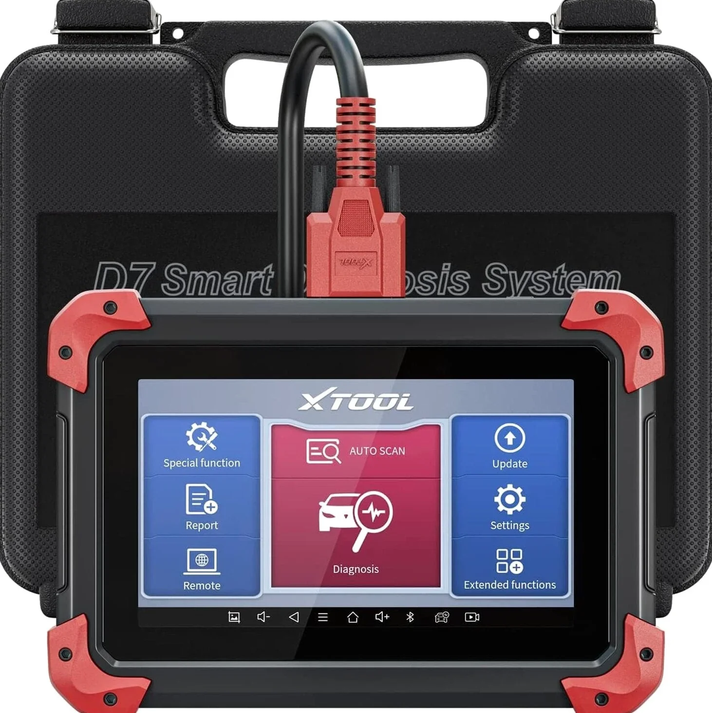 Bidirectional Scan Tool: 2024 Newest Automotive Scanner Diagnostic Tool with ECU Coding Active Tests All System Scan 36+ Resets Crankshaft Relearn Android 10 3-Year Updates
