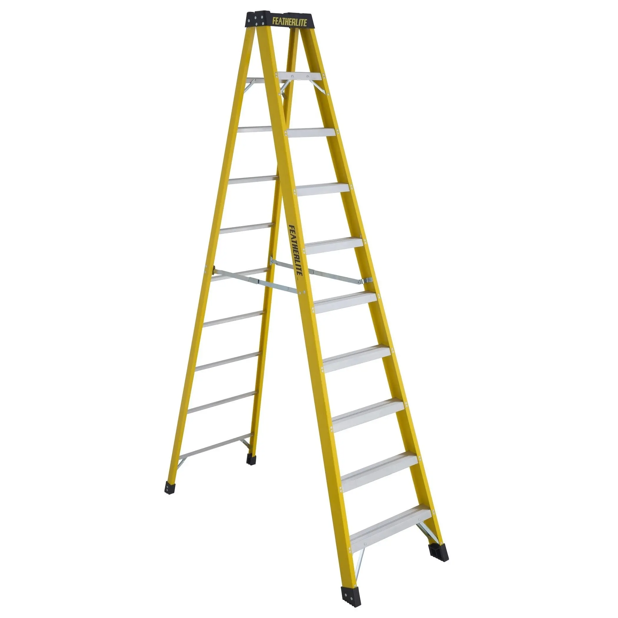 Featherlite 6912 12' Extra Sterke Stappenladder van Glasvezel