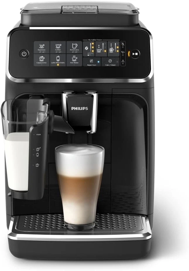 2025 Philips 3200 Series Volautomatische Espresso Machine met LatteGo Melksysteem ?C Zwart