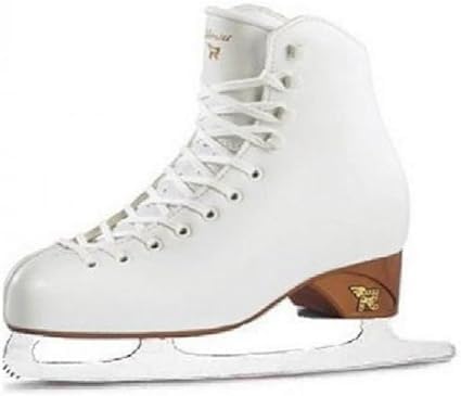 L'Estek Skates Risport Antares weiß + Kufen Klasse 2 - Eislaufen