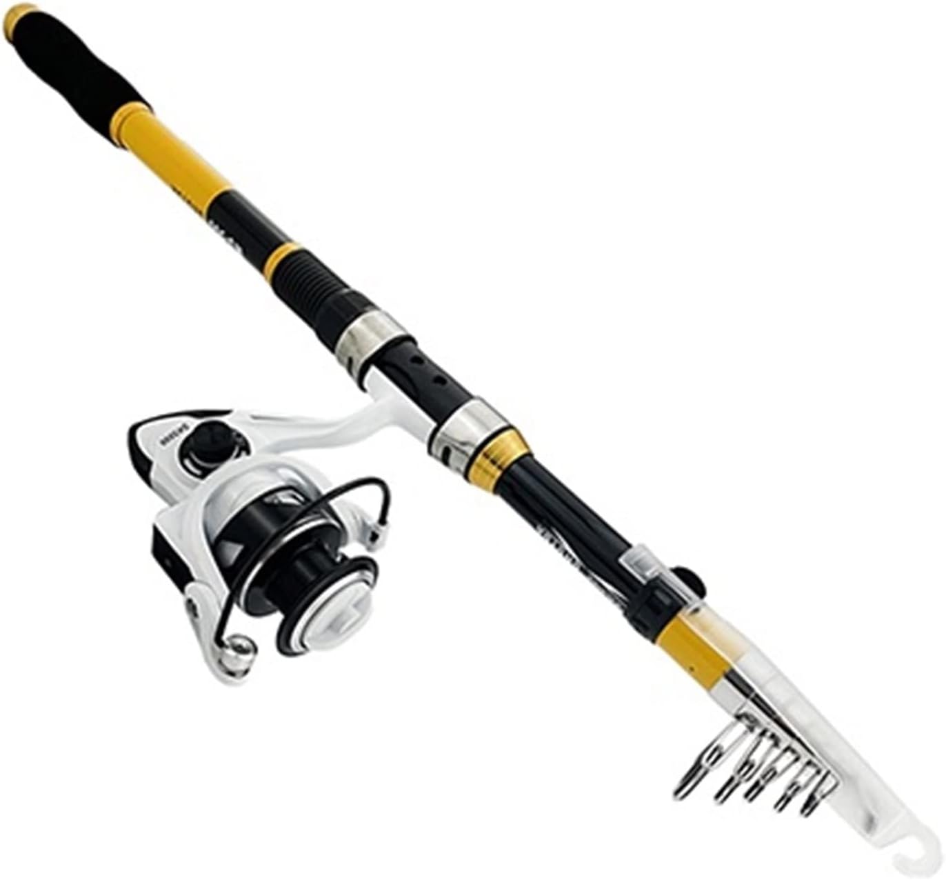 Angelrute Angelset Teleskop Angelrute Reel Combo Spinnrolle Angelset Karpfen Angelrute Reel Kit Angeln Sommer Gear Angelrute und Rolle Combo