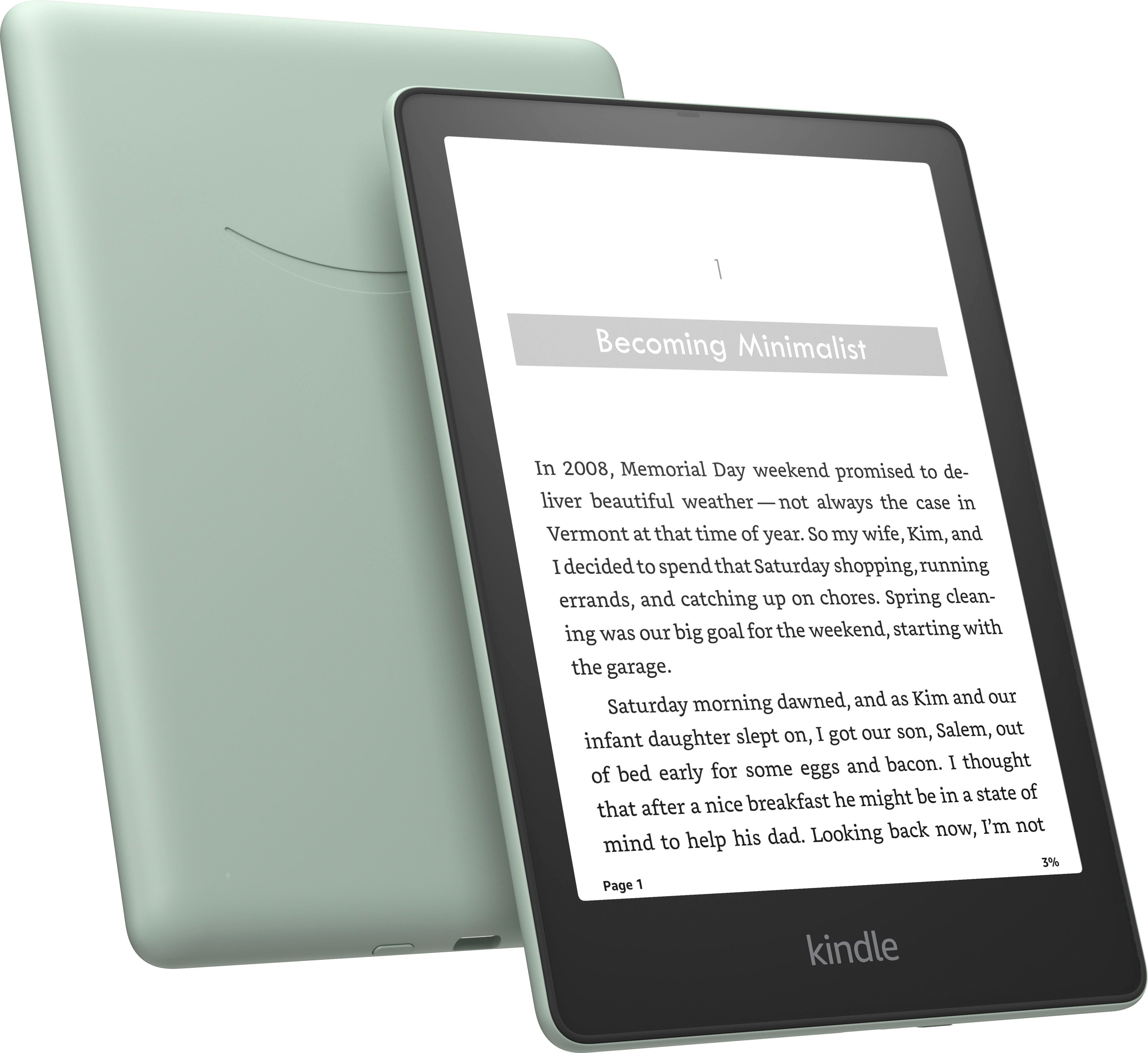 2025 Amazon - Kindle Paperwhite Signature Edition - 32GB - Verde Agave