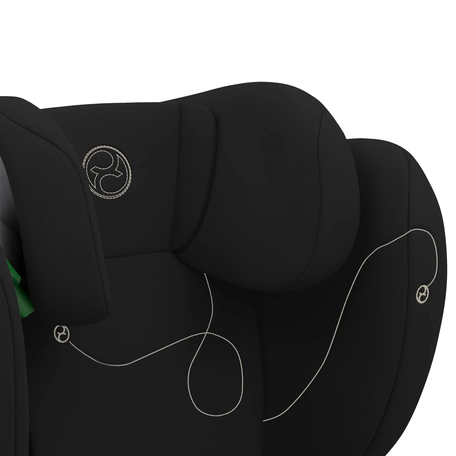 CYBEX Gold Kinder-Autositz Solution G i-Fix, F��r Autos mit und ohne ISOFIX, Ab ca. 3 bis 12 Jahre (100 - 150 cm), Ab ca. 15 bis 50 kg, Lava Grey