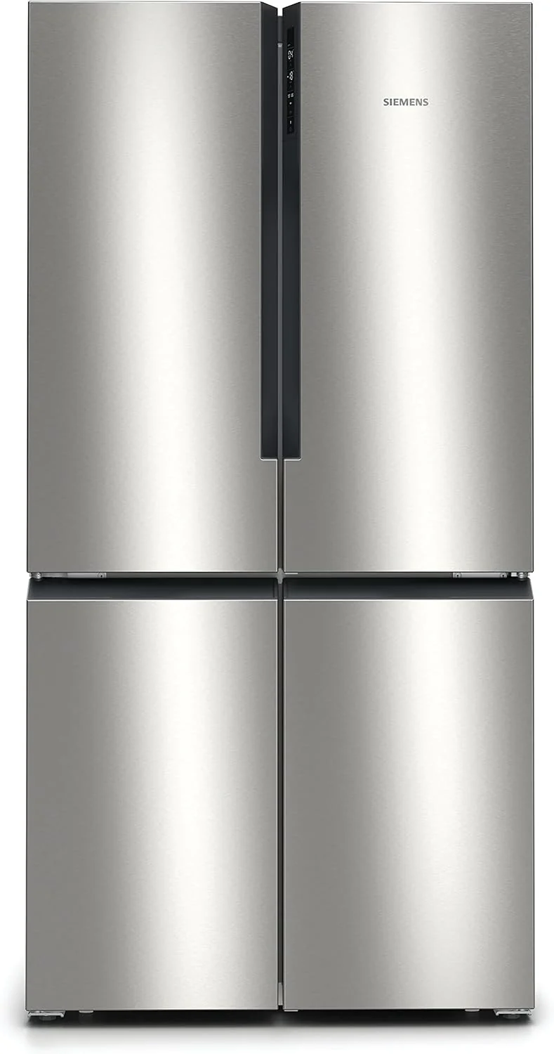 SIEMENS KF96NVPEA iQ300 Multi-Door-K��hlschrank, 183 x 91 cm, 405 L K��hlen & 200 L Gefrieren, hyperFresh l?ngere Frische, noFrost nie wieder abtauen, superCooling schnellere K��hlung