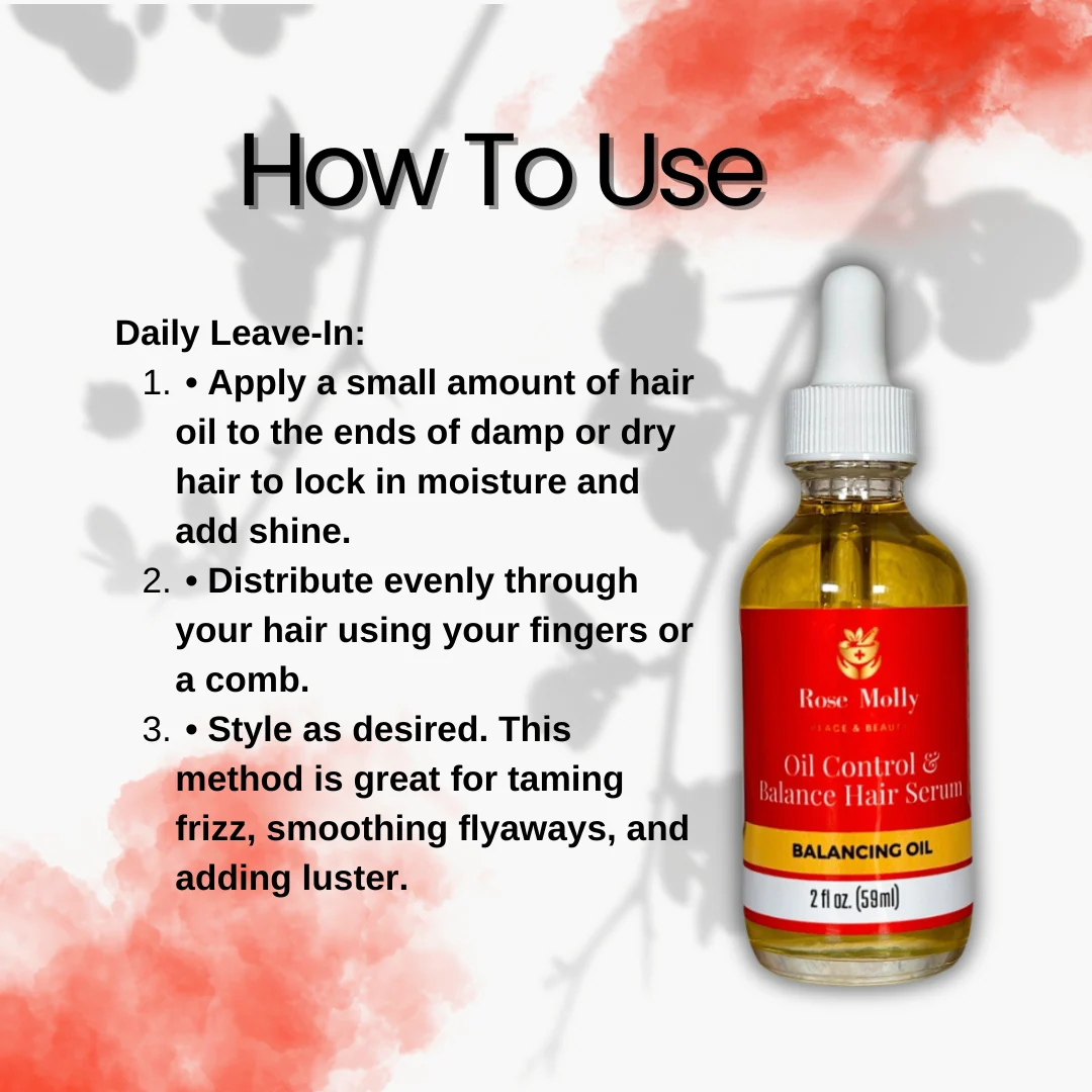 Oil Control & Balance Hair Serum