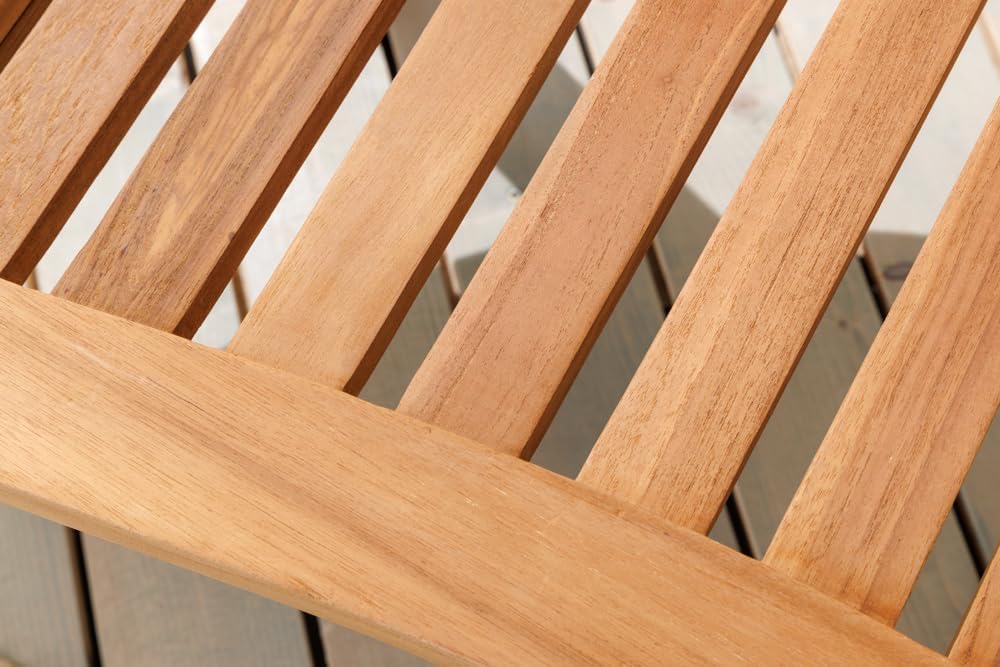 riess-ambiente.de Massive Gartenbank XXL Empire Teak 150cm Natur Teakholz
