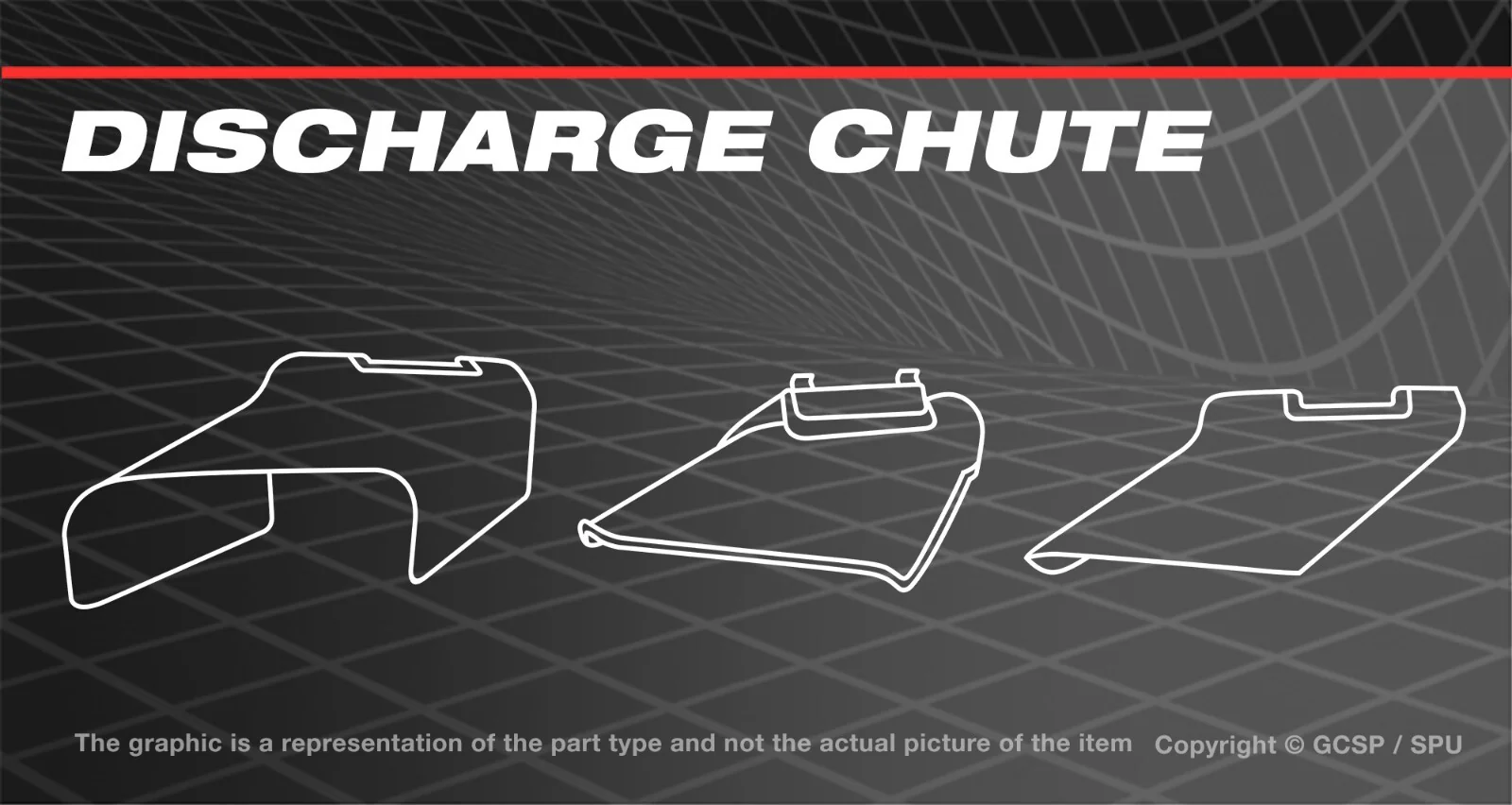Discharge Chute For Craftsman M140 Lawn Mower CMXGMAM1125500 160cc