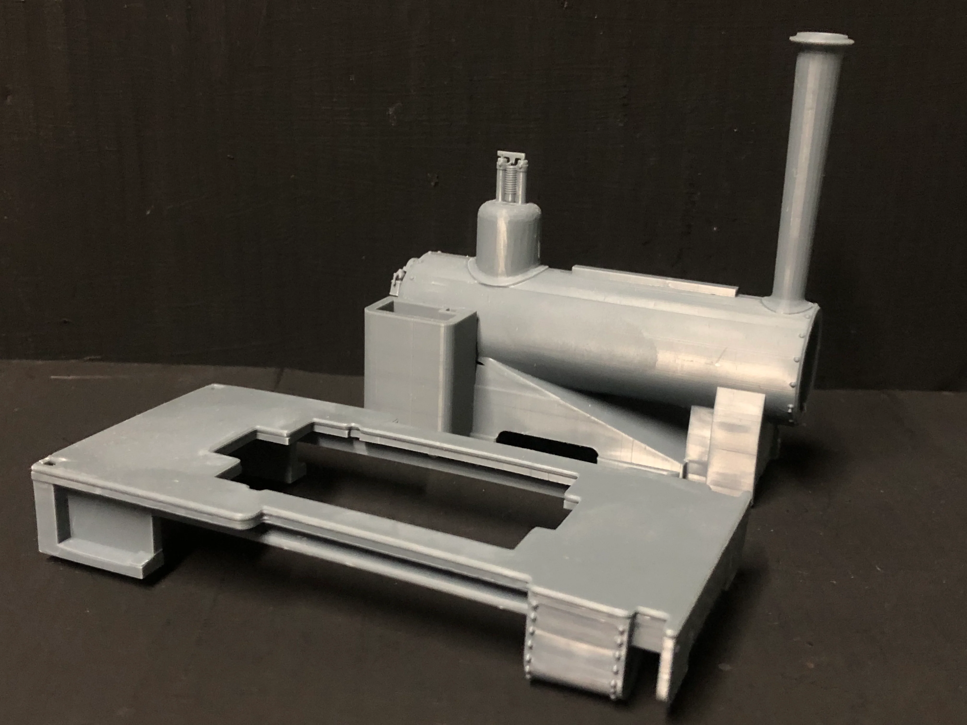 GN15 - Steam Loco - Pixie  - G-scale on 00 track using a Smokey Joe