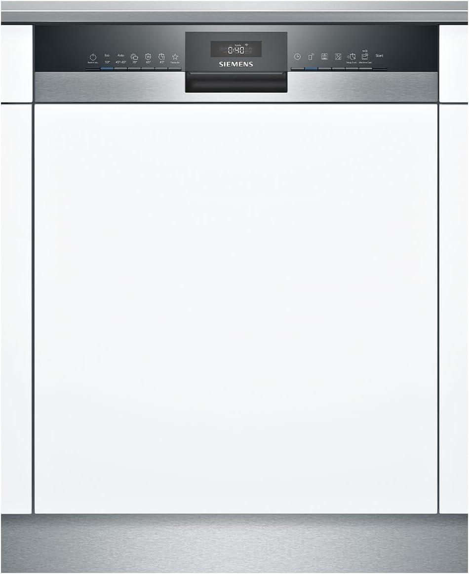 Siemens SN63EX14VE, iQ300 Smarter Geschirrspüler, Vollintegrierte Spülmaschine mit Besteckschublade, 60 cm, Auto Türöffnung dank autoOpen dry, Besonders leise durch iQdrive-Motor, infoLight aquaStop