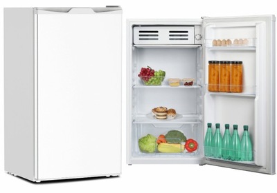 Dobra Mała Lodówka Hotelowa Biurowa Podblatowa 85cm Biała Pojemna Tania TTR