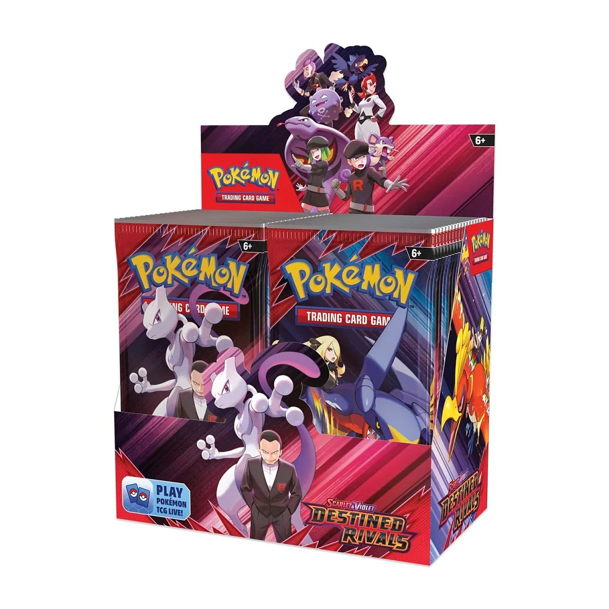 Pok??mon Destined Rivals Booster Box ?C Uitbreiding voor het Trading Card Game