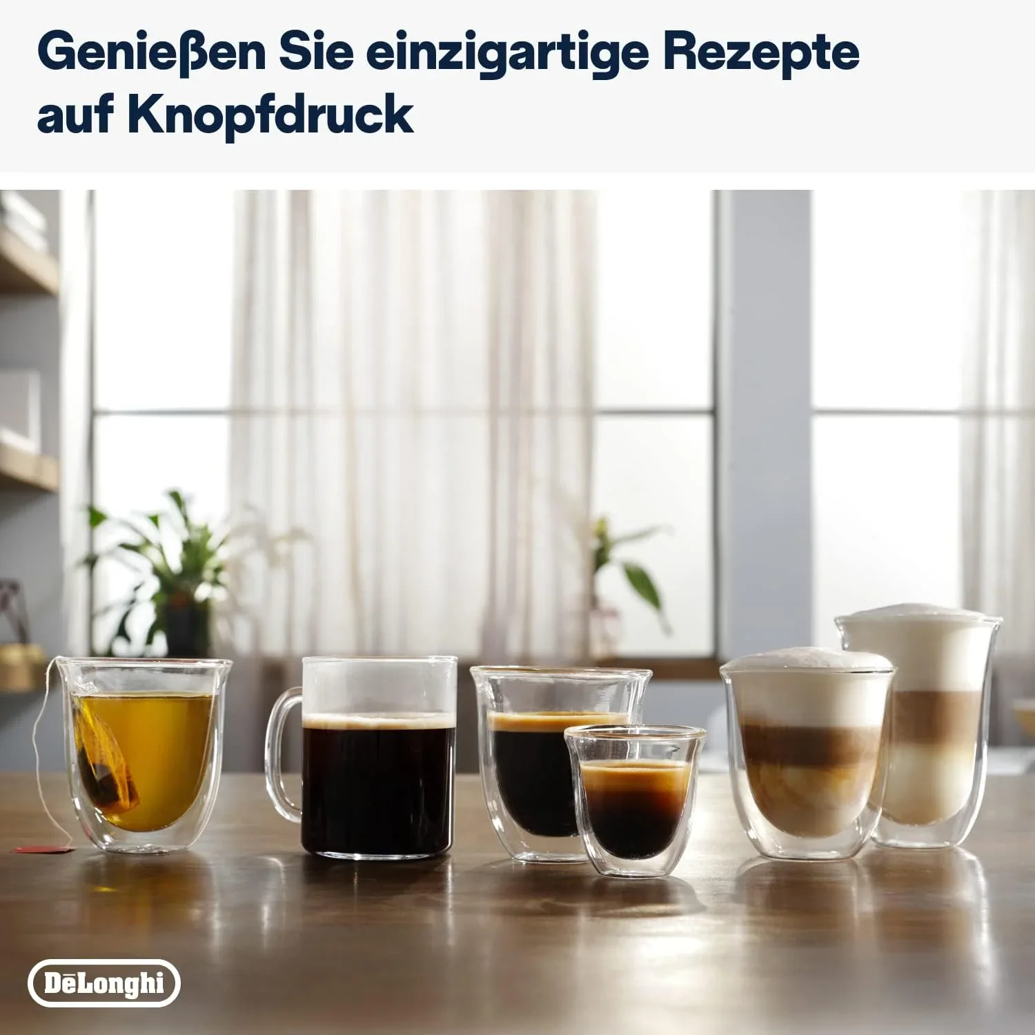 De'Longhi Magnifica Evo Next ECAM312.80.TB, Kaffeevollautomat mit 13 Getr?nken (Cappuccino, Espresso, Latte Macchiato), 2,4'' TFT Farbdisplay, LatteCrema Milchsystem, 2-Tassen-Funktion, Titan
