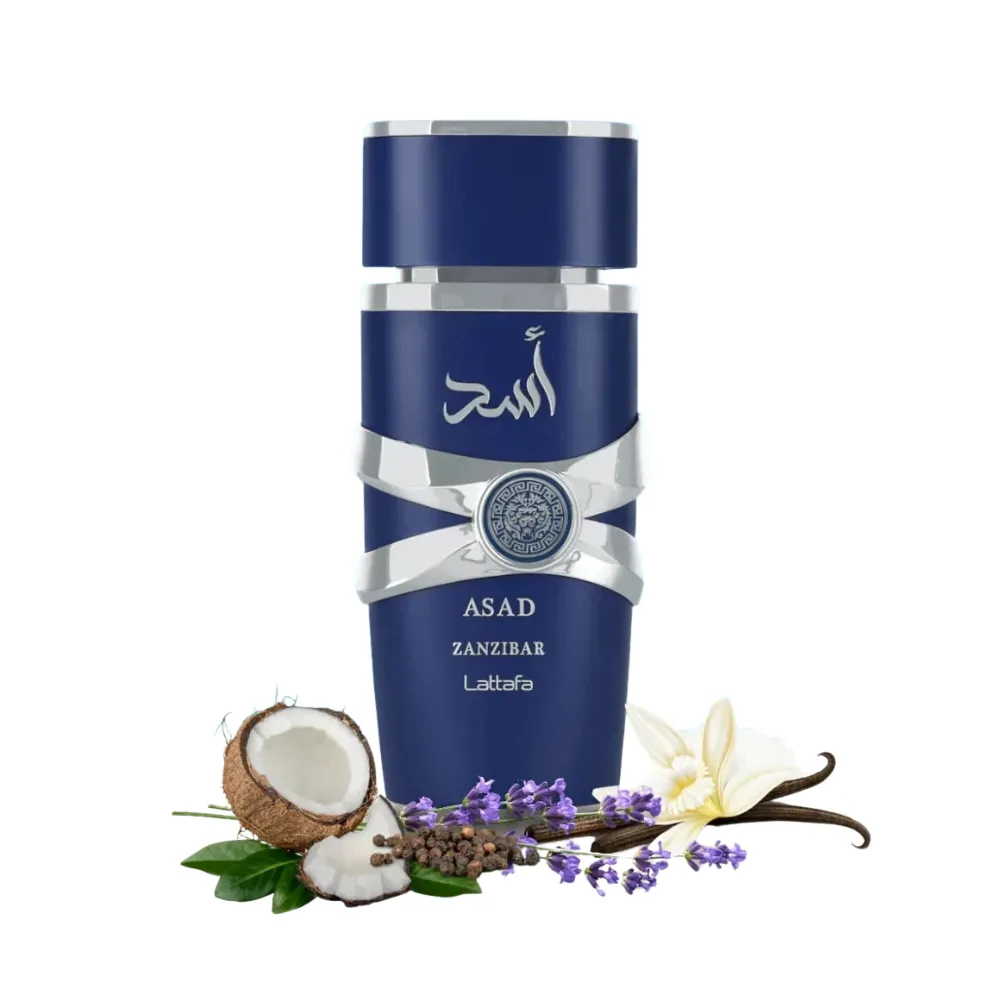 Lattafa Asad Zanzibar Eau De Parfum 100ml | Unisex Perfume for Men & Women