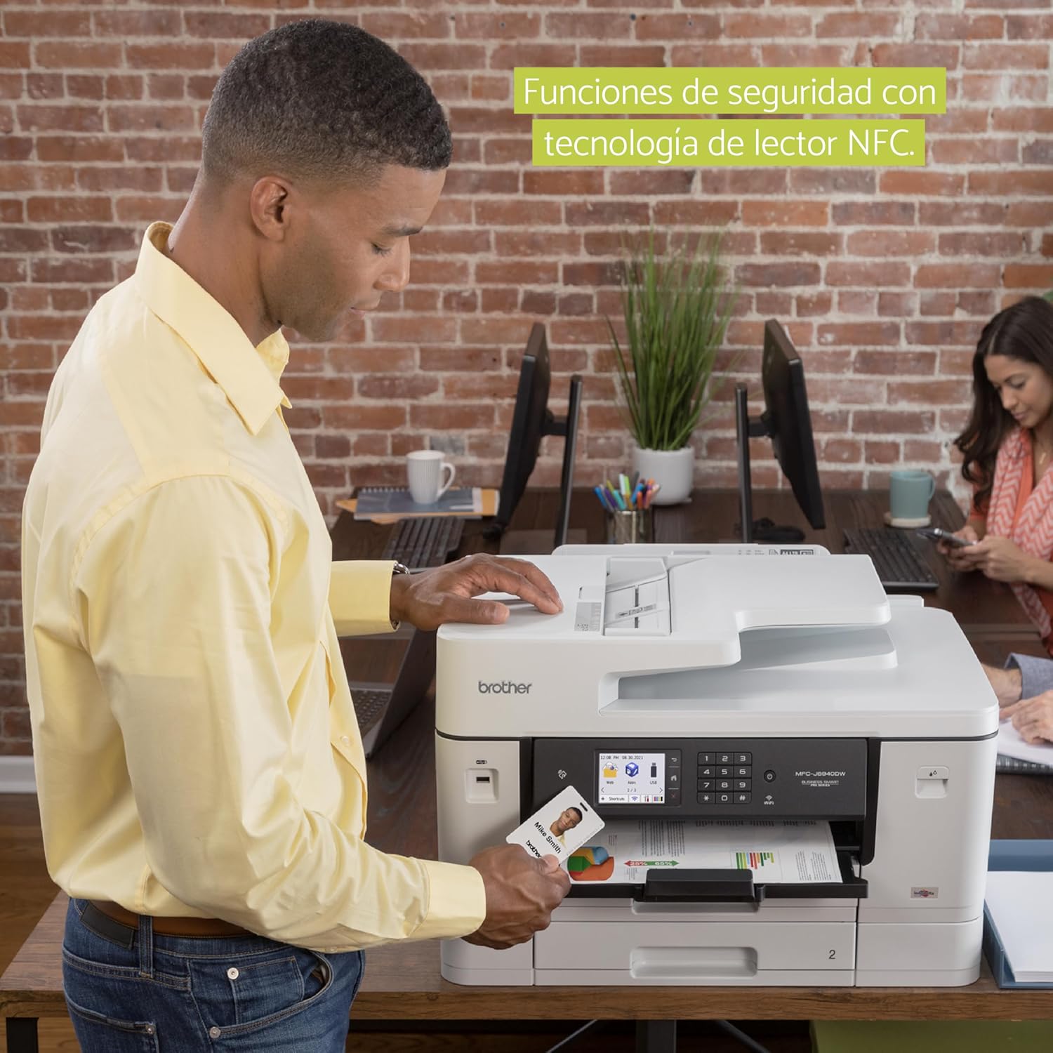 Brother MFC-J6940DW DIN A3 4-in-1 Farbtintenstrahl-Multifunktionsgerät (2 x 250 Blatt Papierkassette, Drucken, scannen, kopieren, faxen), Weiß, Mittel