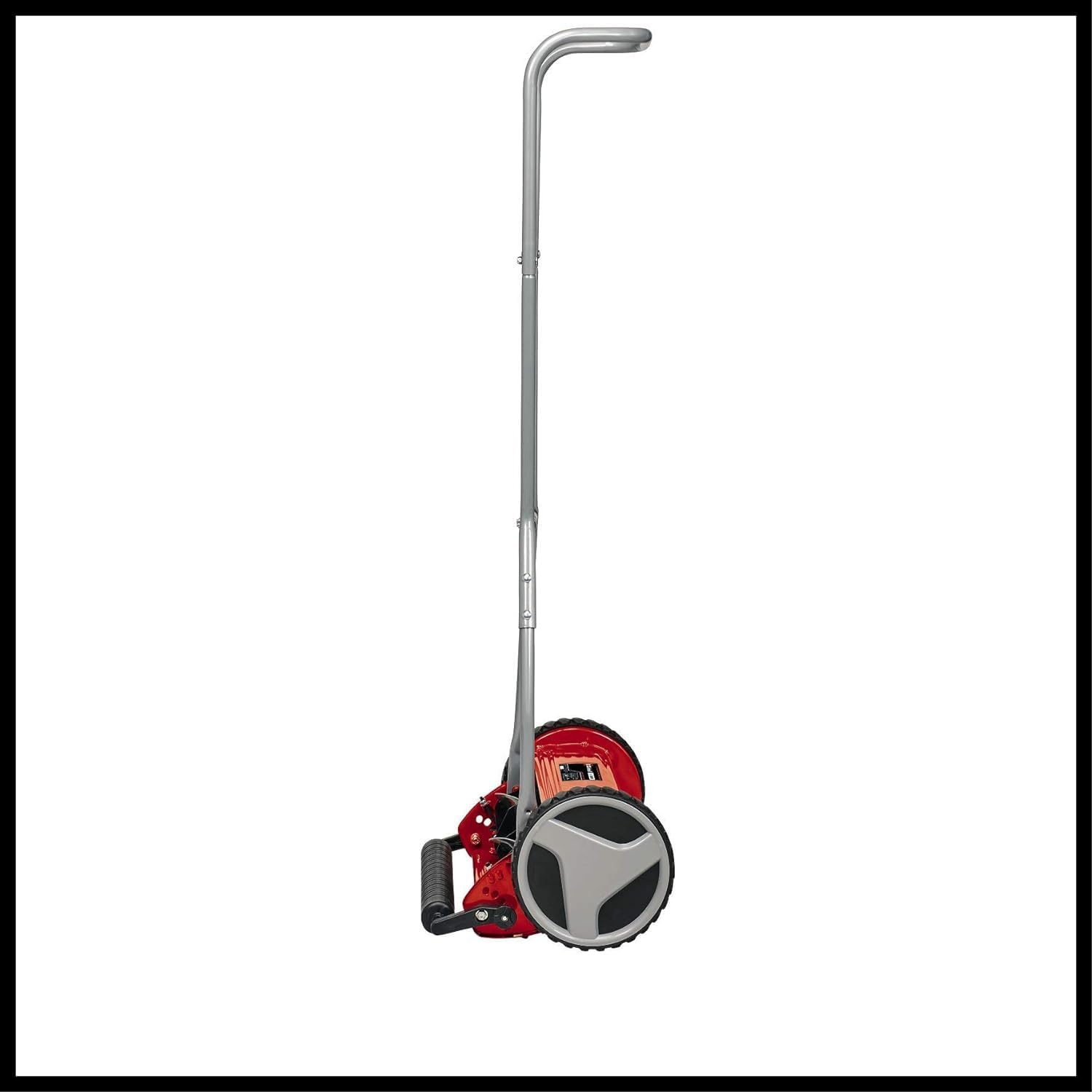 Einhell Hand-Rasenmher GC-HM 400 (bis zu 250 m, 40 cm Schnittbreite, kugelgelagerte Mhspindel mit 5 Stahlmessern, 4-stufige Schnitthheneinstellung 13-37 mm, 27 l-Fangkorb)