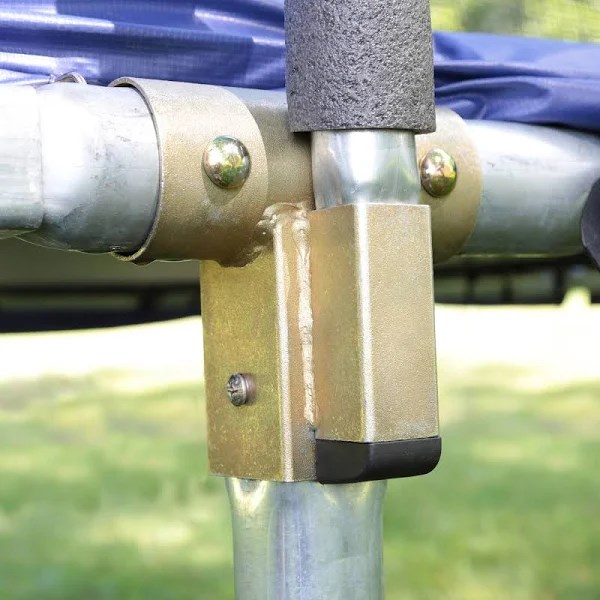 Skywalker Trampolines 15 Rectangle Trampoline with Enclosure, Blue