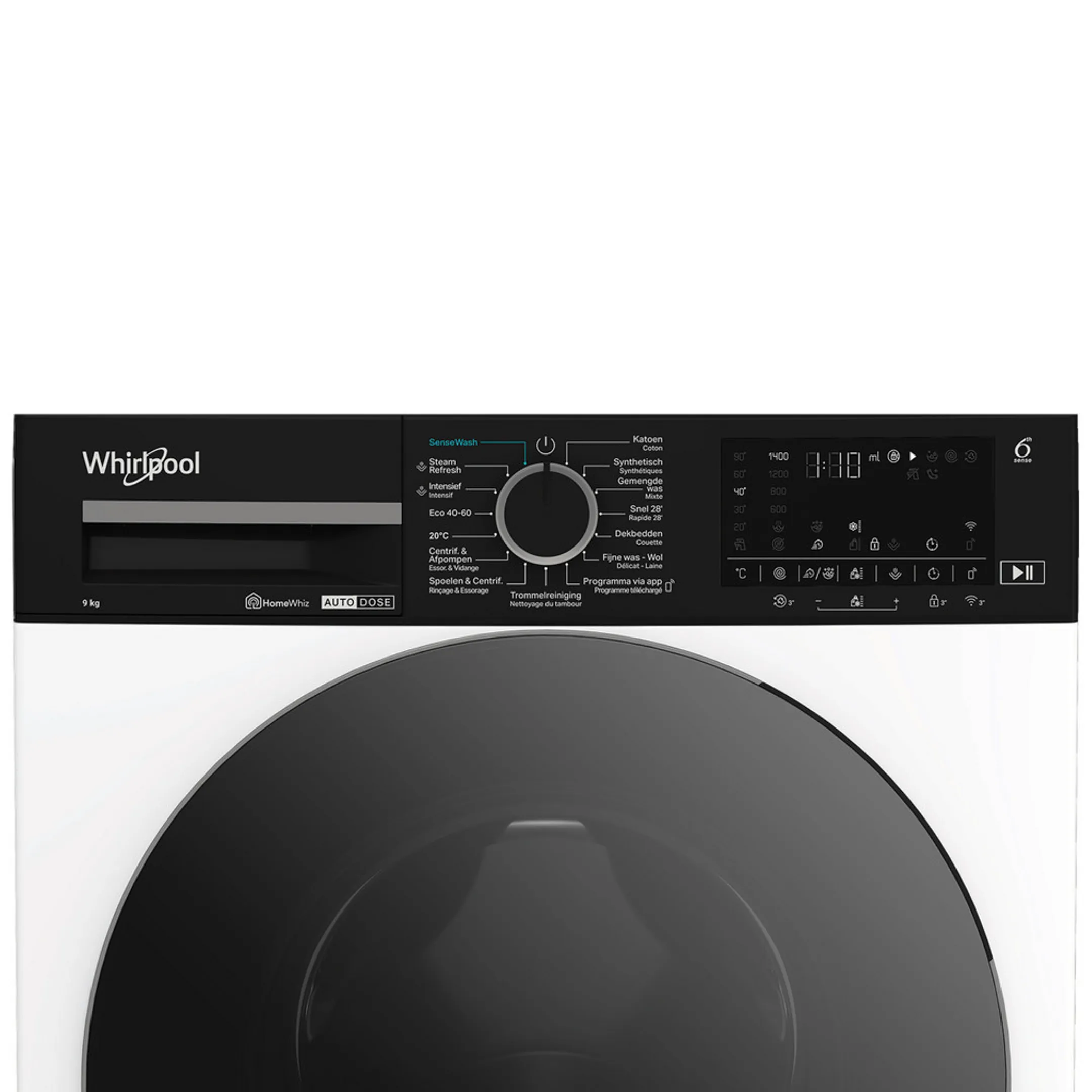 Whirlpool Wasmachine WPM 911W ADS BE AdaptiveWash