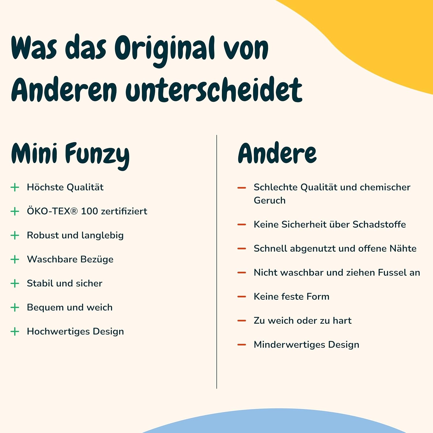 Funzy Mini Spielsofa für Kinder - Unser Mini für kreatives Spielen, Modulare Spielcouch, Waschbarer Bezug, Robust und Langlebig, Oeko-TEX 100 Zertifiziert mit 3 Jahren Garantie, Cord Salbei Grün