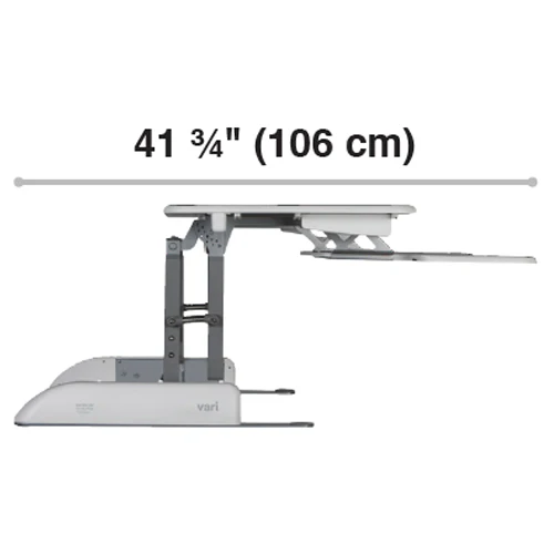 VariDesk? Pro Plus? 36 Staand Bureau-Converter voor Dubbele Monitoren �C Tweelaags Design