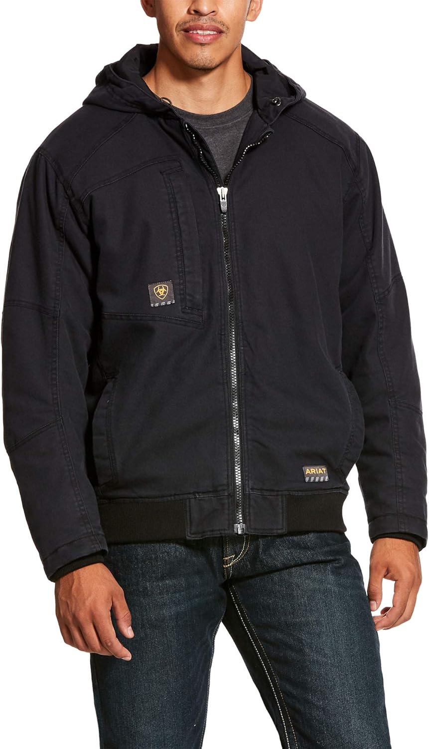 ARIAT Herren Rebar Washed Duracanvas Isolierte Jacke Mantel