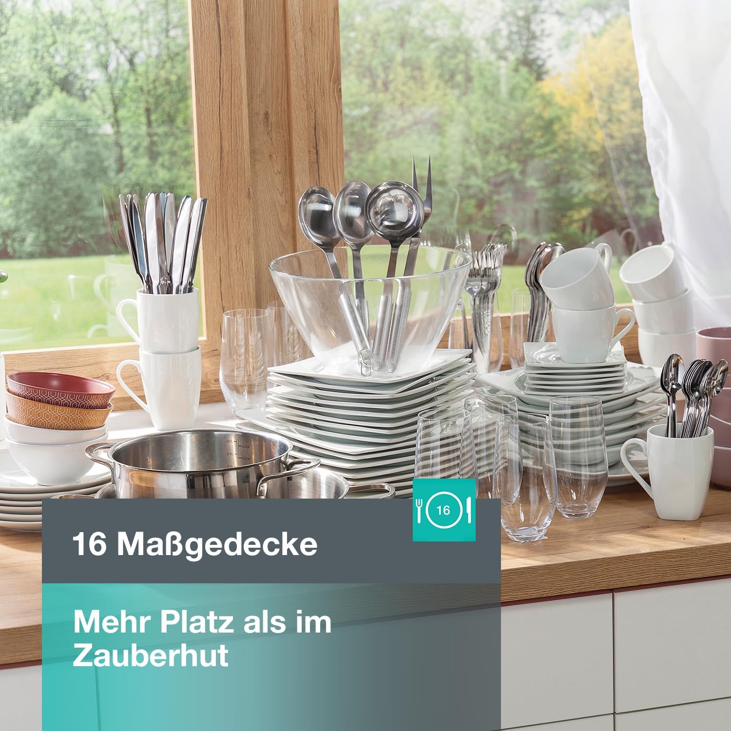 Gorenje GV663A66 Geschirrspüler/Einbaugerät FRONT NICHT ENTHALTEN/Made in EU/60 breite/16 Maßgedecke/8 Programme/TotalDry/Nachtprogramm/Status LED Licht/EEK: A-10%/Einbaumaße (HxBxT): 82 x 60 x 55,5cm