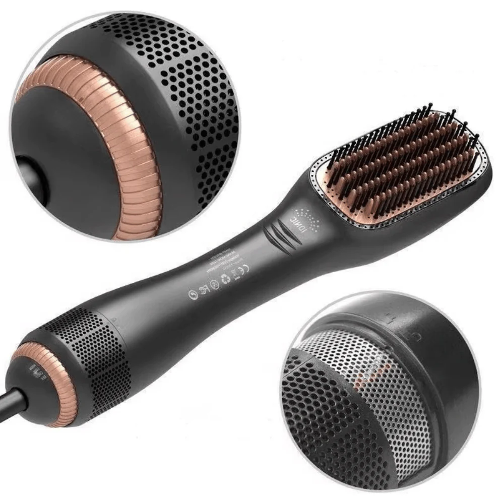 Hot Air Comb Styling Brush | Versatile Styling Brush for Shiny Hair