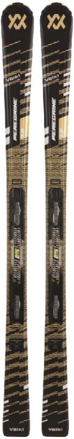 Volkl Ski-Set Peregrine 7,6 Gold + Bindung Fdt Tp 10, Schwarz, Herren – Größe 175 – Schwarz