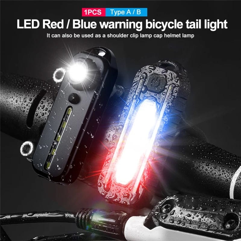 C-Type Rechargeable Bicycle Tail Light ¨C Waterproof LED