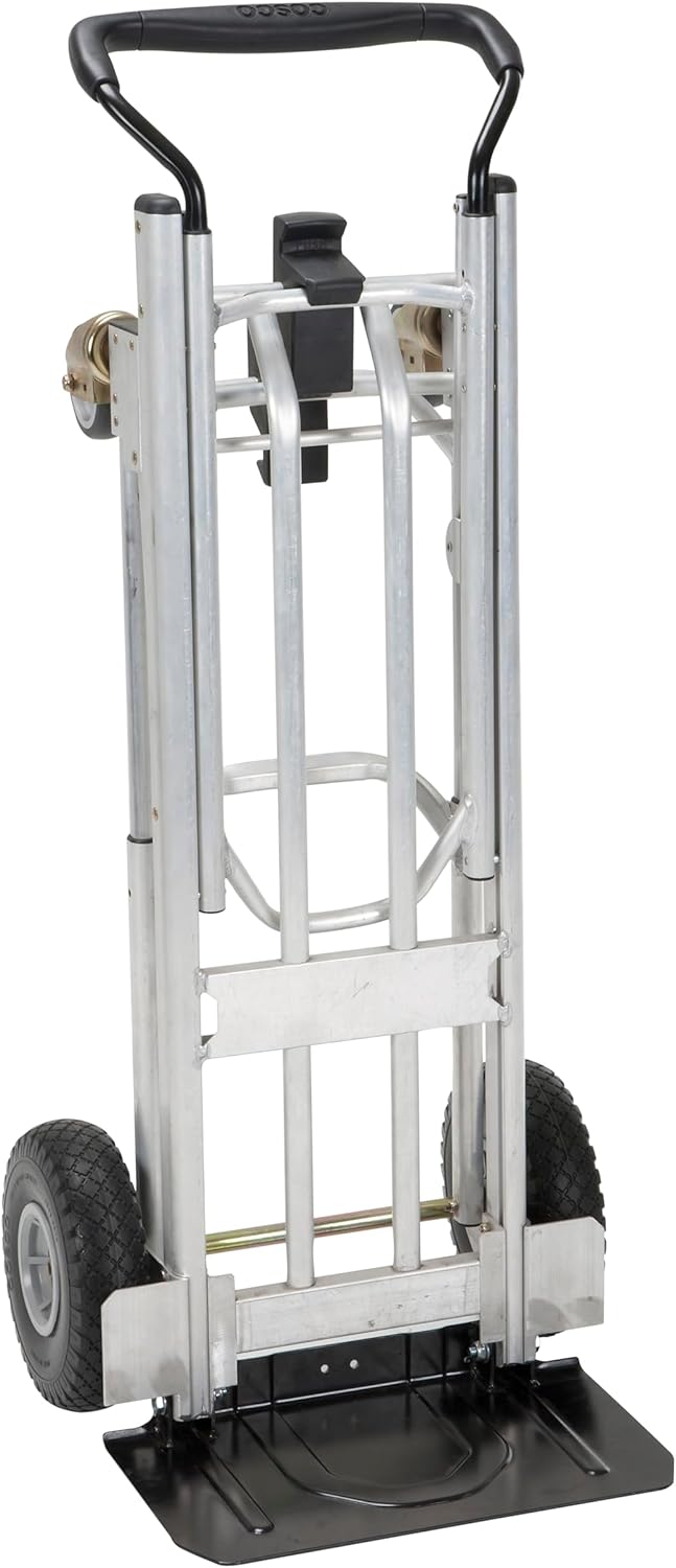 2025 4-in-1 Folding Series Hand Truck with Flat-Free Wheels