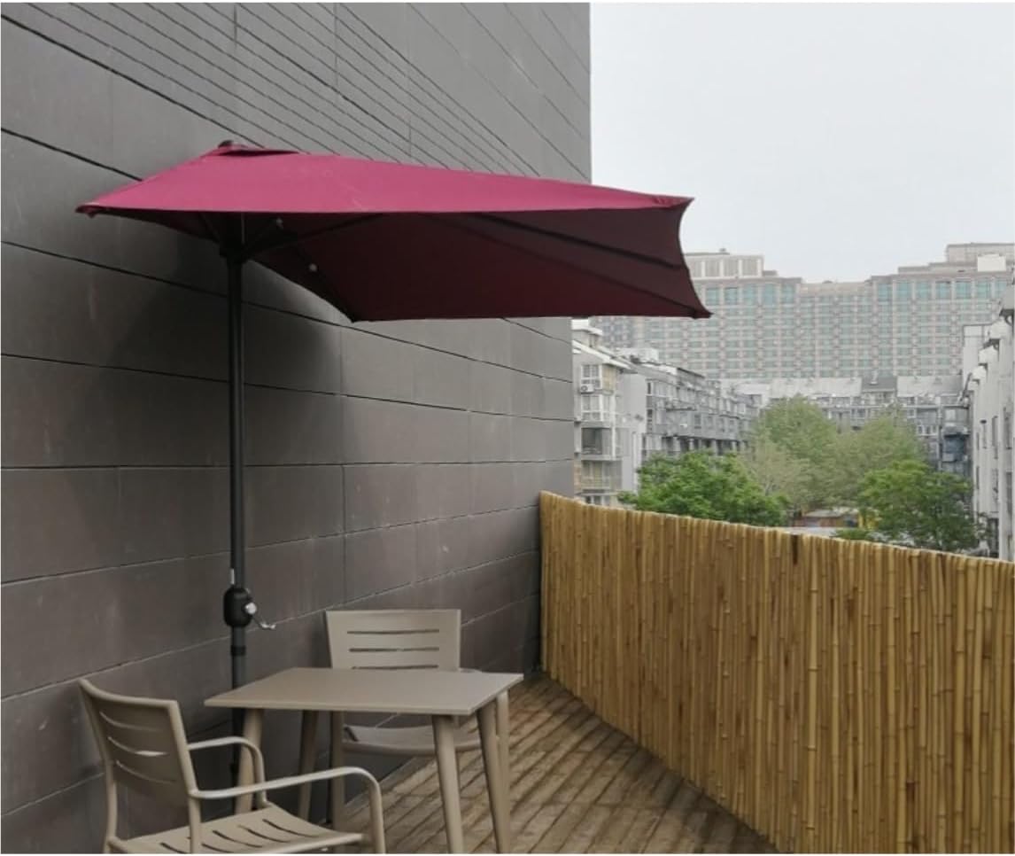 Garten Parasols Parasol Rechteck Patio Außenwasser mit Kurbel für Garten Hinterhof Schwimmbad Strand Regenschirm Schatten Außen -Parasole