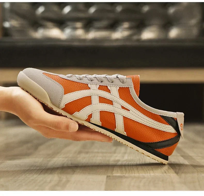 Geometrische Sommer-Sneaker mit Gummisohle f��r Damen und Herren