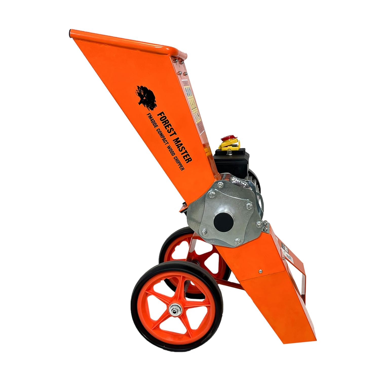 Forest Master FM4DD-MUL Elektrischer 4-PS-Kompaktholzhäcksler / Häcksler / Mulcher für den Garten