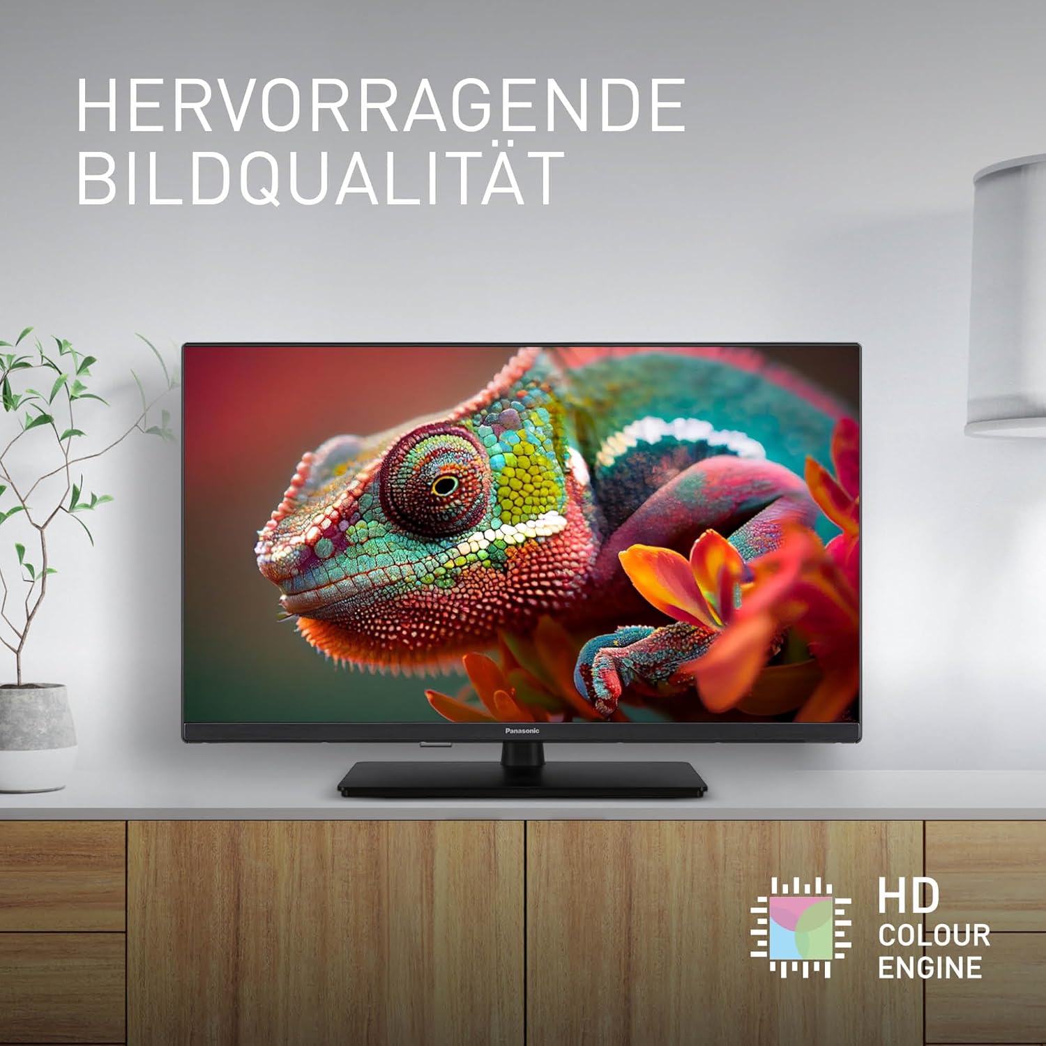 Panasonic TV-40S55AEZ, S55A Serie 40 Zoll Full HD LED Smart TV, 2024, Fire TV, HD Color Engine, HDR, Alexa Sprachsteuerung, Gaming-Modus, Media Player, für EIN außergewöhnlich visuelles Erlebnis