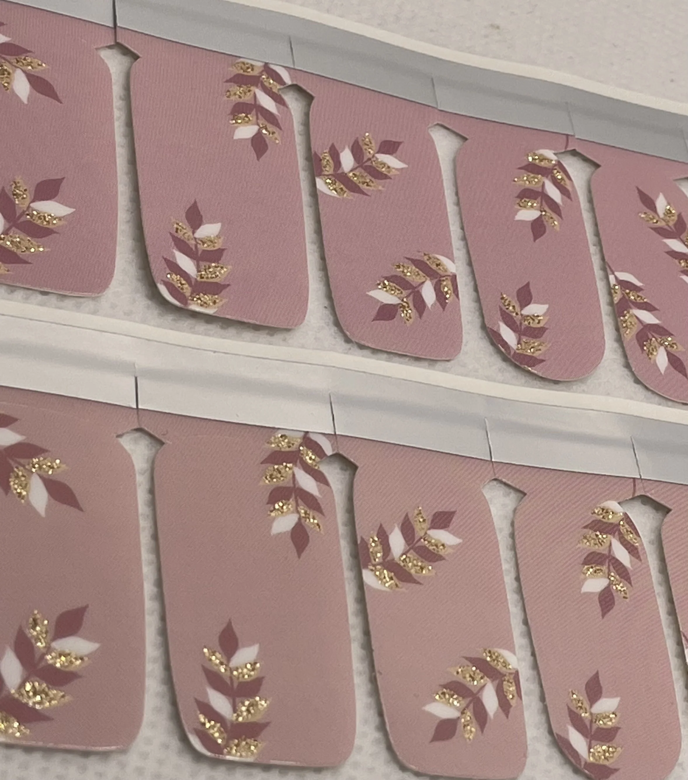 XL Gold Leaves Wedding