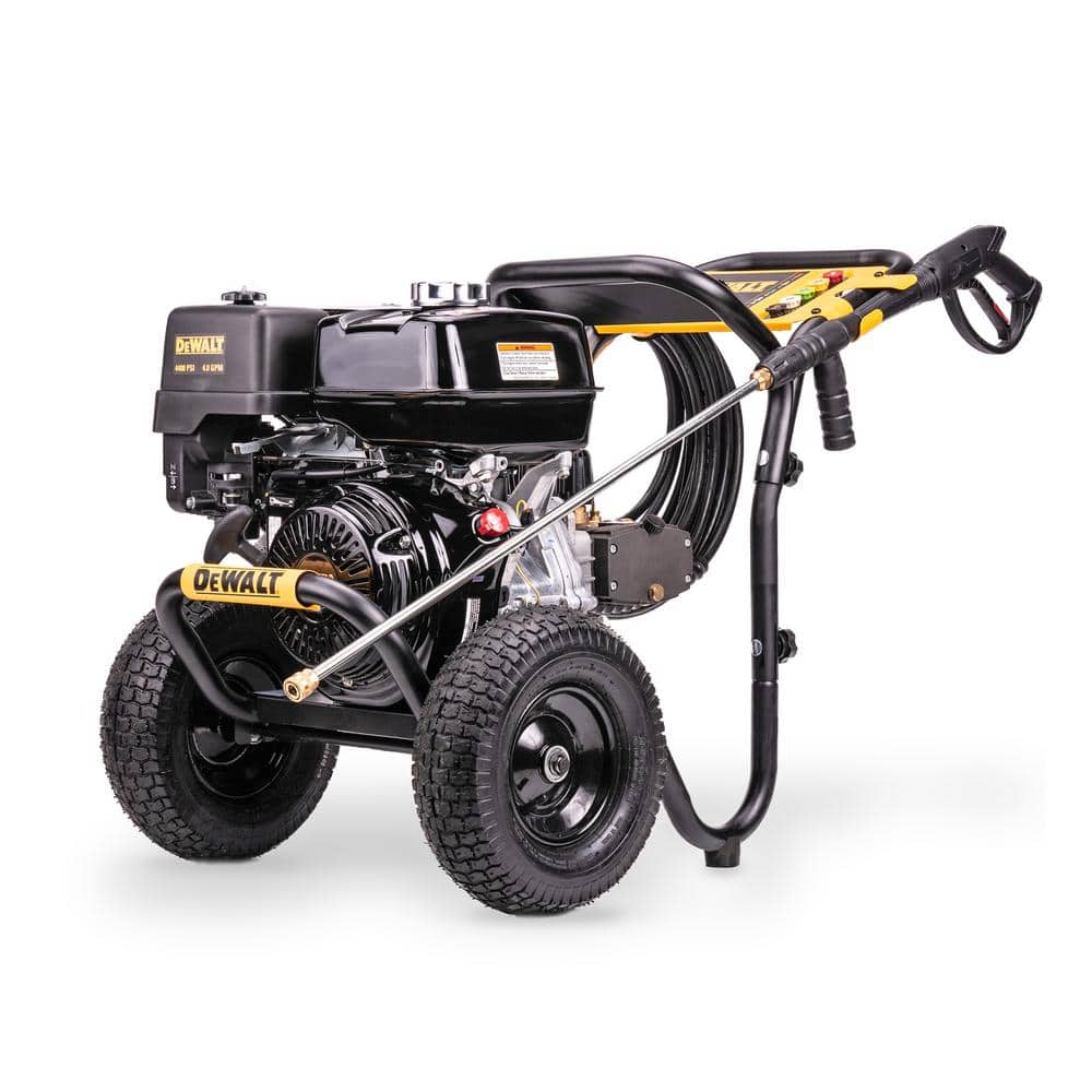 2025 DEWALT 4400 PSI 4.0 GPM Cold Water Gas Pressure Washer with HONDA GX390 Engine (49-State) DXPW4440