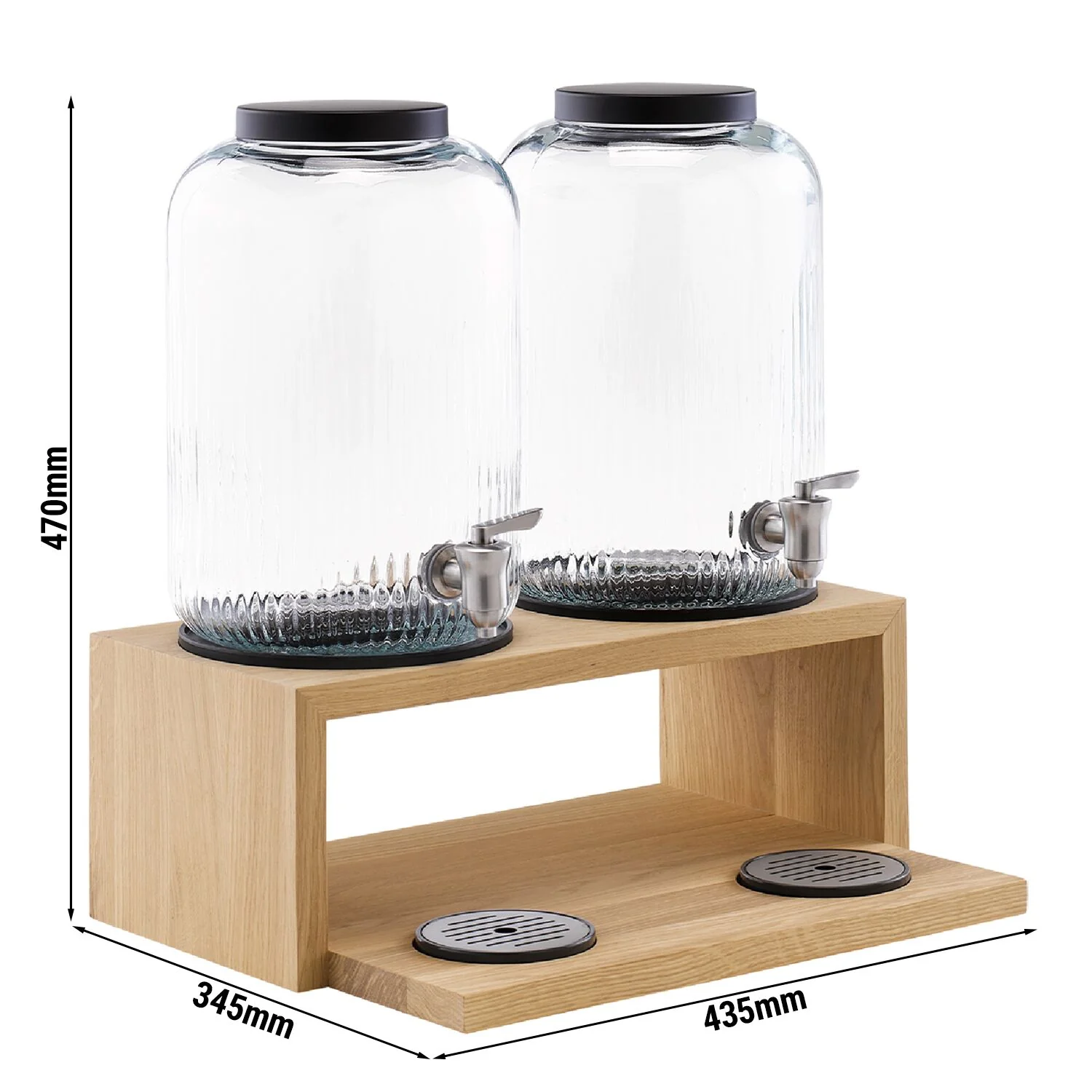 Drikkedispenser - VALO - 2x 7 l - inkl. stativ