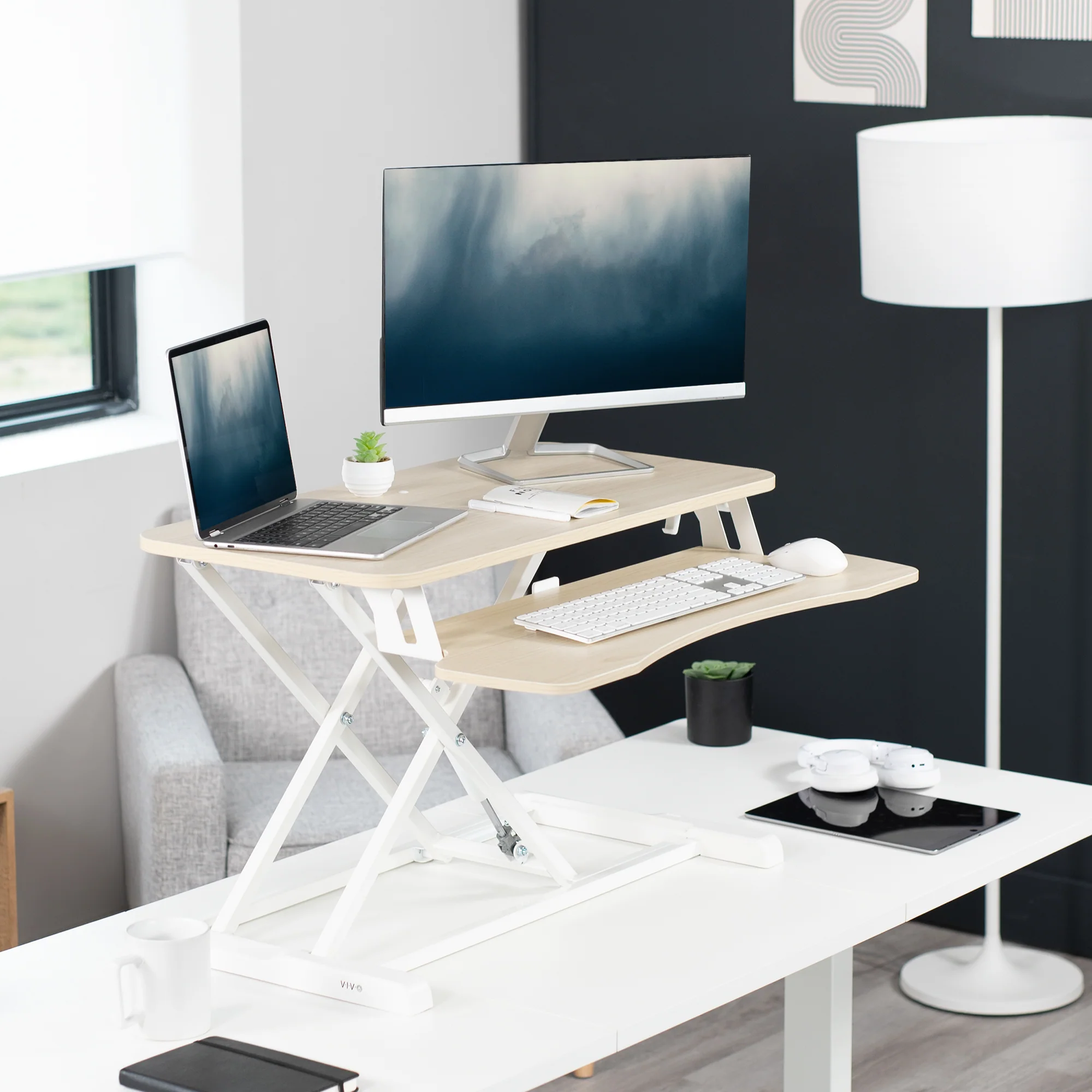 K-serie Staande Bureau-Ombouweenheid