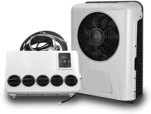 12 Volt DC RV Klimaanlage, energieeffizientes Split-System für Camper und Semi Truck Cab Cooling
