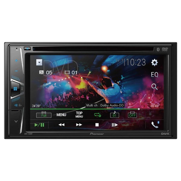 Pioneer Avh-120bt 6.2 Dvd/mp3/cd Player Touchscreen Bluetooth