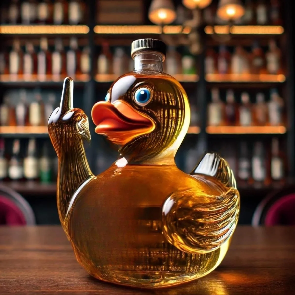 Rebellischer Whiskey-Dekanter