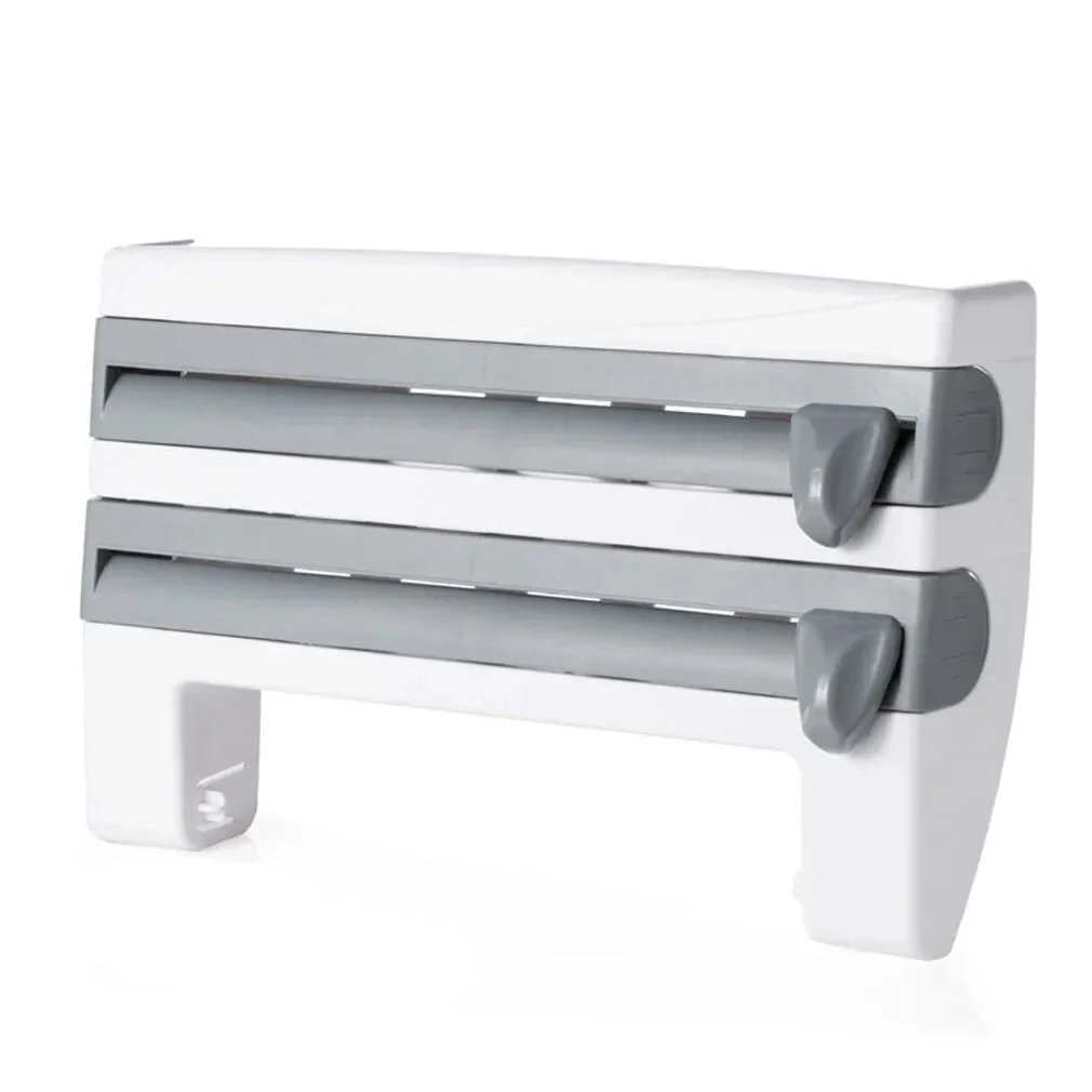 WrapHub | Handige dispenser voor huishoudfolie en papieren handdoekjes!