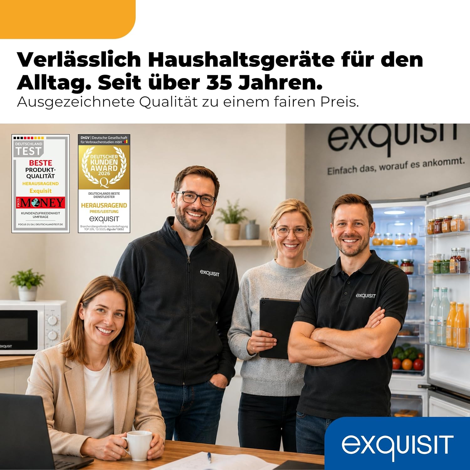 Exquisit Gefrierschrank | 91 l Nutzinhalt, Energieeffizienzklasse E, 40 dB(A) | kompakte Bauform, 4-Sterne-Gefrieren, manuelle Temperaturregelung, wechselbarer Türanschlag | GS512-040E weiss