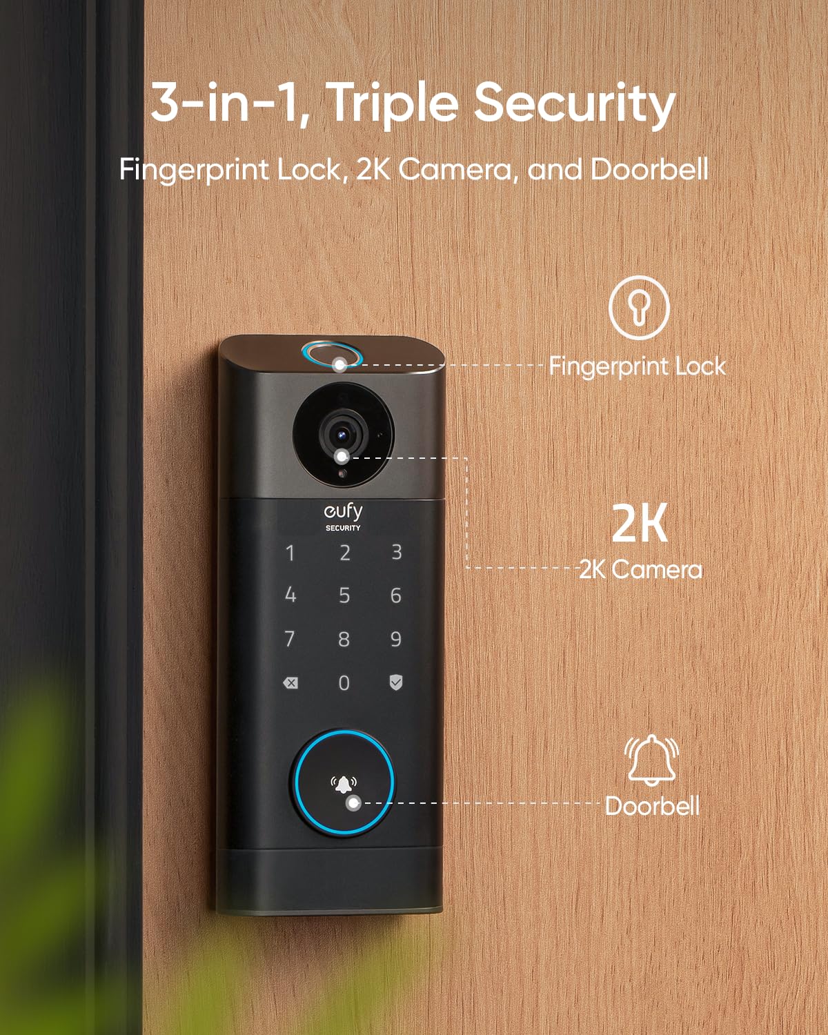 eufy Security Doorbell Fingerprint Detection