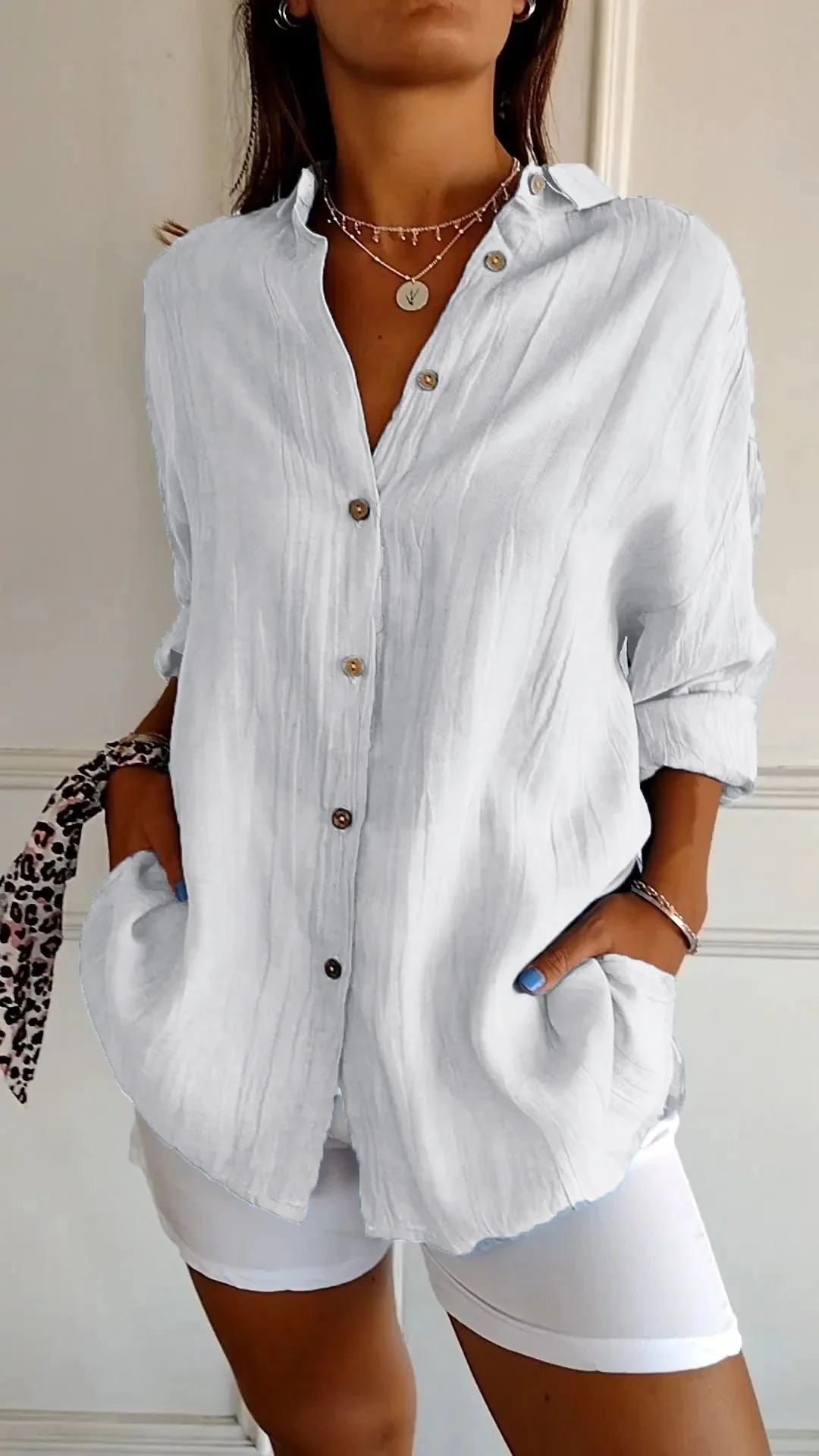 Elegante Damenbluse f��r B��ro und Freizeit | Klassische Business Bluse mit bequemer Passform | Hochwertige Damenoberteile
