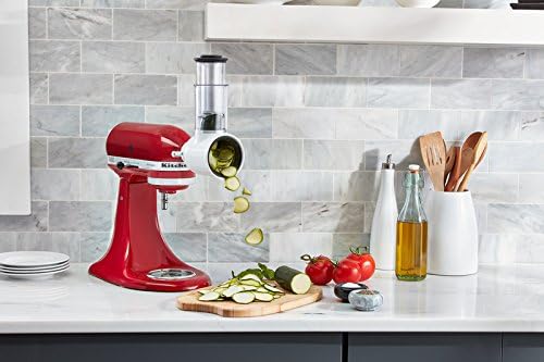 KitchenAid Artisan Küchenmaschine mit Gemüseschneider, Fleischwolf und vielem Zubehör, 5KSM175PSEER (Empire Rot)