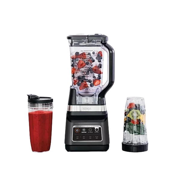 Ninja Professional Plus Blender DUO Auto-iQ 1400W met 2,1 liter kan + 2 bekers