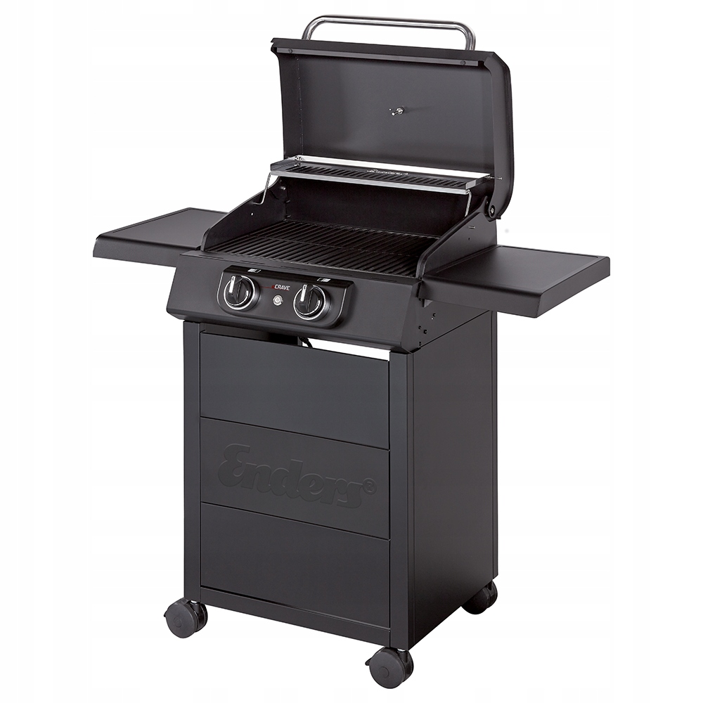 Grill elektryczny ogrodowy stojący duży eCrave 2 Enders 2,6kW termometr