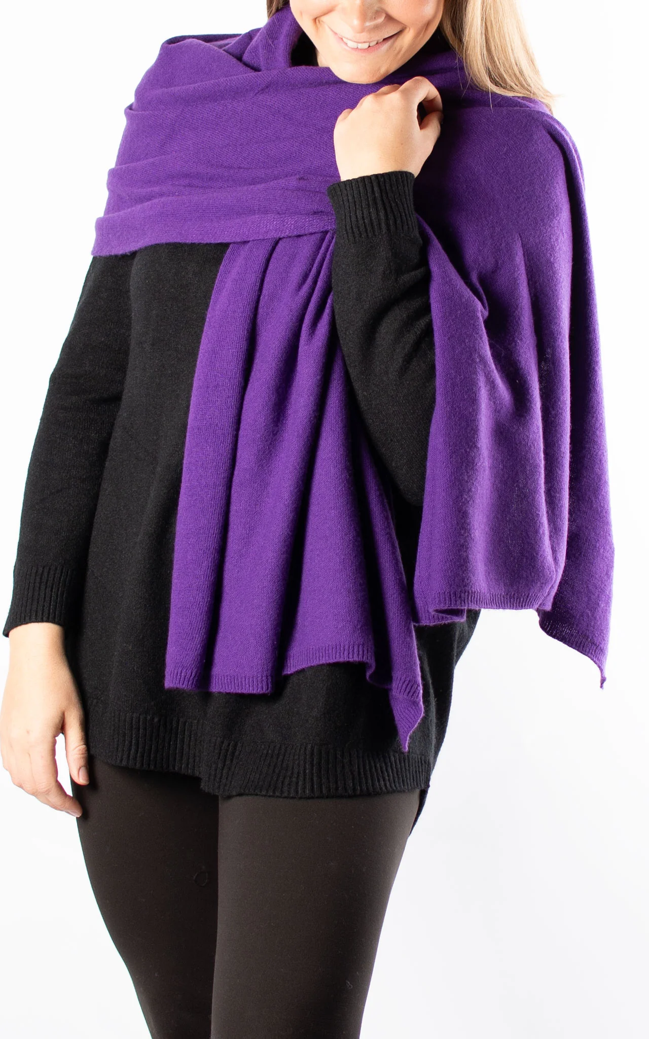 Scarf | Plain | Purple