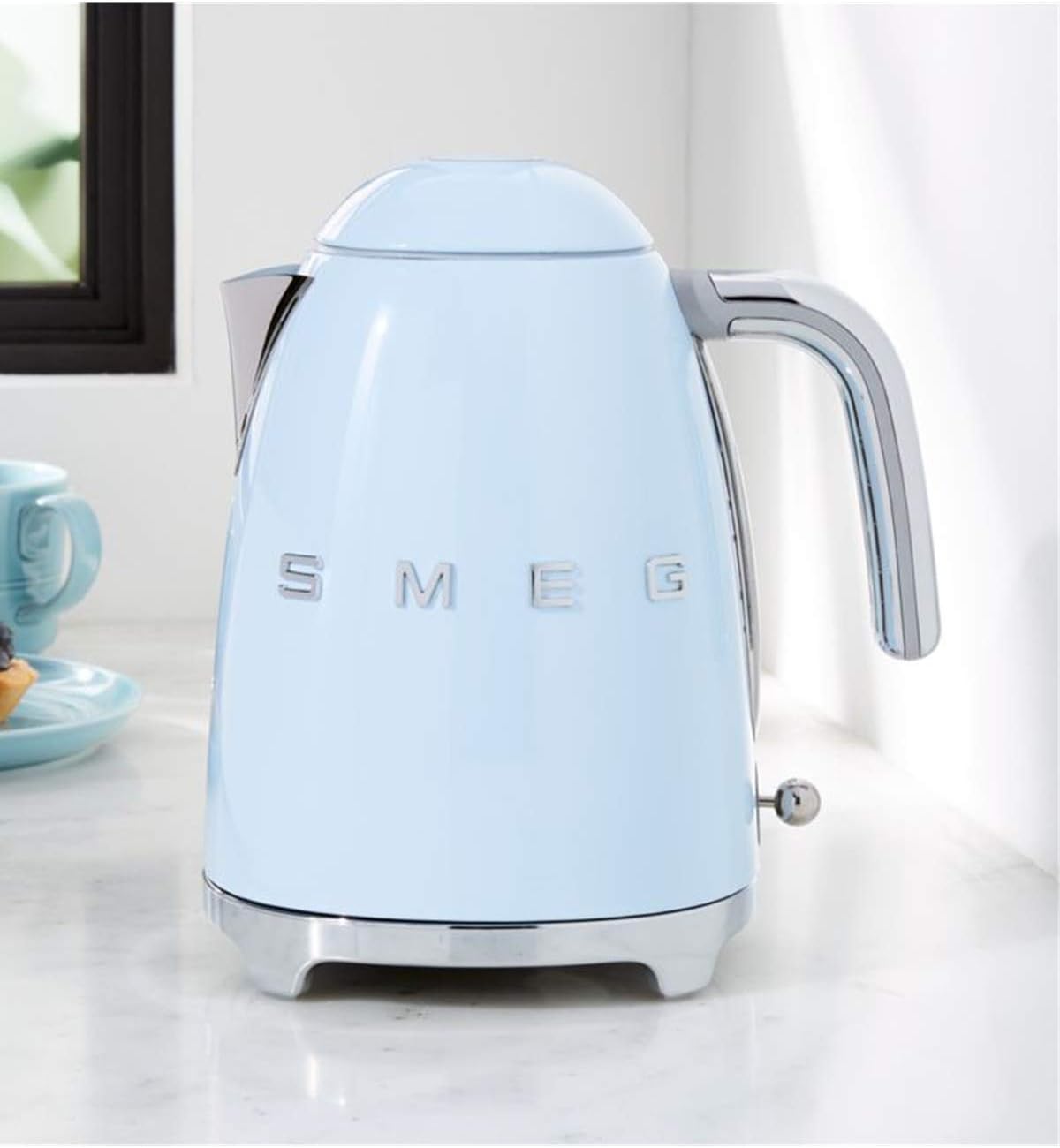 Smeg, 2x2 TSF01CREU -Toaster, 2 Schlitze für 2 Scheiben, 6 Vergoldungsniveaus, Heizfunktion, Abtau- und Bagel- Funktion, Sammelschublade, 950W, Creme